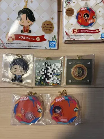 미세스 그린애플 제일복권 E상, F상 세트 메탈 참