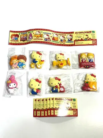 산리오 붙는녀석들 10 전 8종류 컴플리트 세트 헬로키티