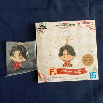 제일복권 미세스 그린애플 메탈 참 키링 F상 오오모리 모토키 2