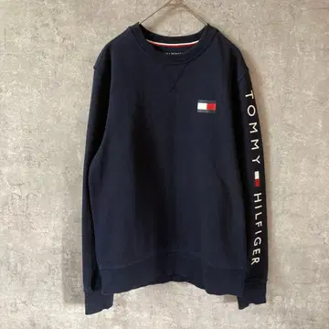 TOMMY HILFIGER 맨투맨 트레이닝복 네이비 S 사이즈