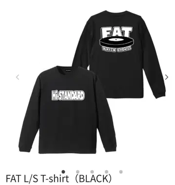 FAT Hi-standard L/ST-shirt 하이스타 팻