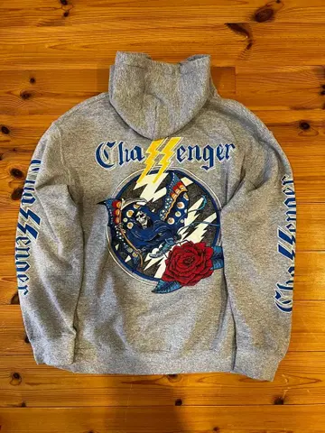 CHALLENGER 챌린저 후드티 그레이 M