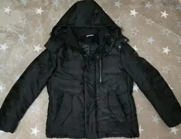 미사용 새상품 renoma HOMME 블랙 카모플라쥬 다운 자켓 M