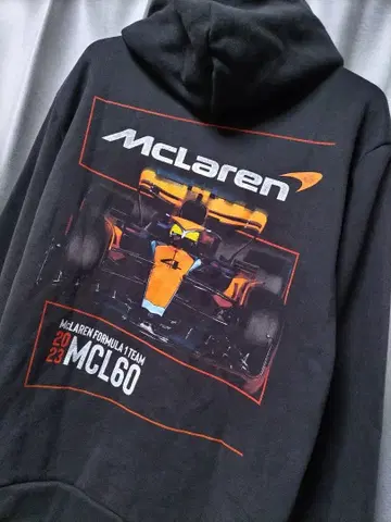 새상품 맥라렌 x 홀리스터 풀오버 후드티 속기모