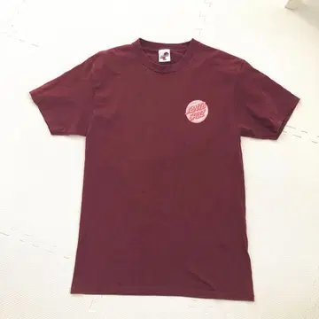 산타크루즈 버건디 티셔츠