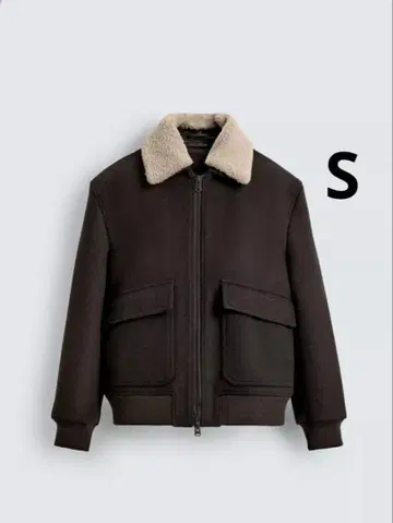 ZARA 자라 울 혼방 대비 옷깃 자켓 완판템 새상품, 미사용