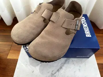 BIRKENSTOCK 베이지 런던 스웨이드 42 27cm