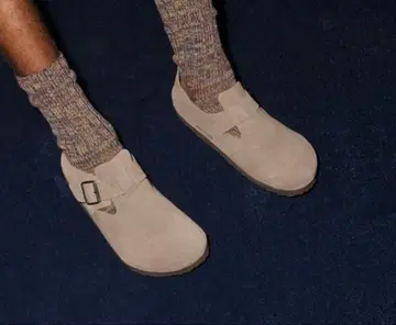 BIRKENSTOCK 베이지 런던 스웨이드 42 27cm