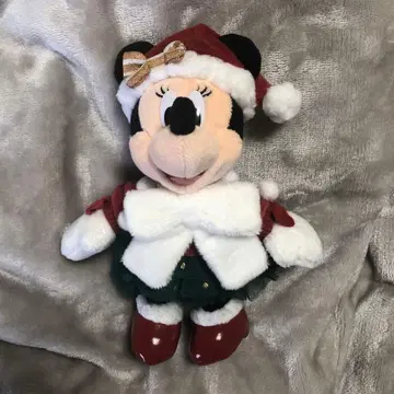 디즈니 크리스마스 미니 인형 배지