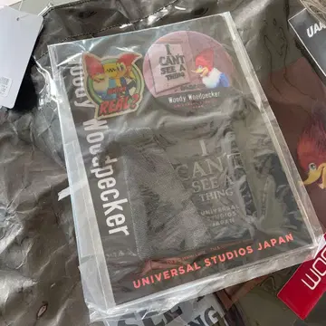 우디 우드페커 복조리 포함 배지 세트