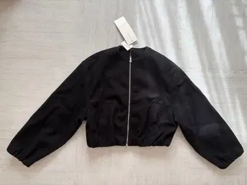 숏 블루종 볼륨 슬리브 프리 사이즈