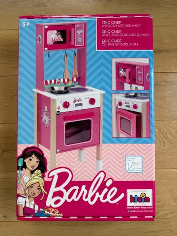 [ 미개봉 새상품 ] 주방 소꿉놀이 어린이 바비 Barbie