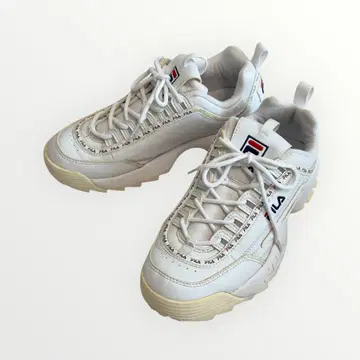 25cm FILA DISRUPTOR 2 TAPEY TAPE 로고 통굽