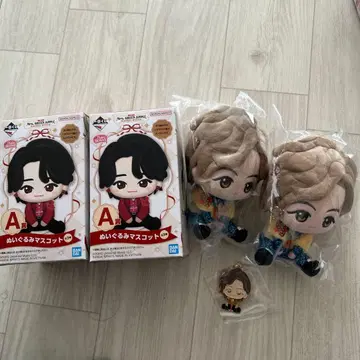 Mr. GREEN APPLE 봉제 인형 마스코트 세트