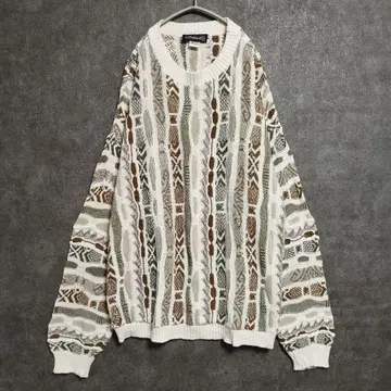 [ USA제 구제 의류 ] GAS.CO 9674 멀티 컬러 니트 XL