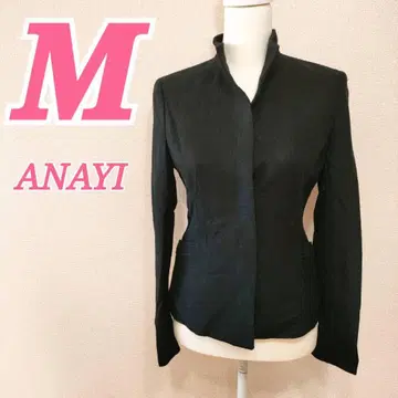 ANAYI 블랙 테일러드 자켓 M 수트 아우터 비즈니스