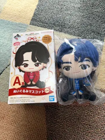 미세스 제일복권 A상 봉제 인형 마스코트 와카이 히로토