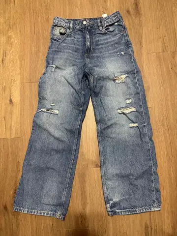 ZARA 데미지 데님 팬츠 12-18
