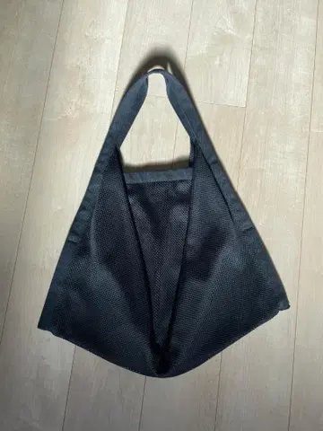 niko and - 블랙 메쉬 토트백