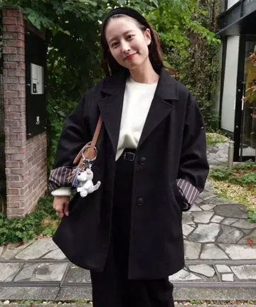 kastane eguchi 기획 울라이크 자켓 블랙