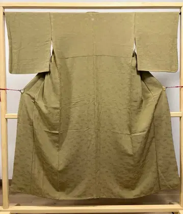 A 기모노 편안함 이로무지 로코차색 계열 순수 실크 이중 기모노 K55