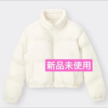 GU 지유 히트 패디드 크롭 블루종