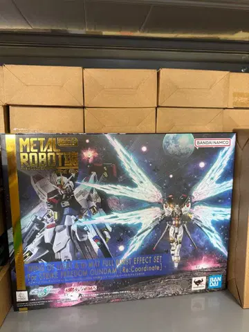반다이 METAL ROBOT혼 스트라이크 프리덤 빛의 날개 이펙트 세트