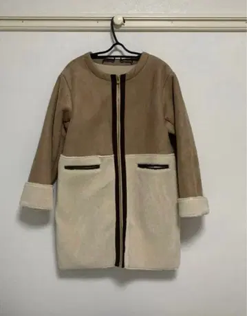 [새상품급] 한치 무스탕 코트