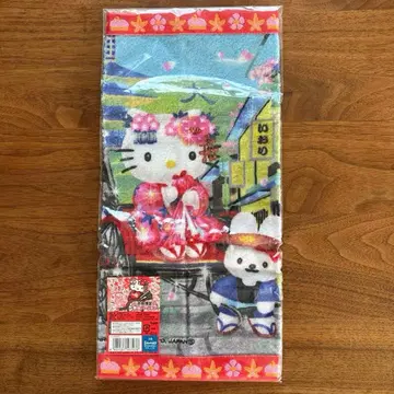 지역 한정 헬로키티 핸드 타월 교토