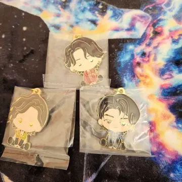 멤버 컴프 3개 세트 메탈 참 제일복권 미세스 그린애플