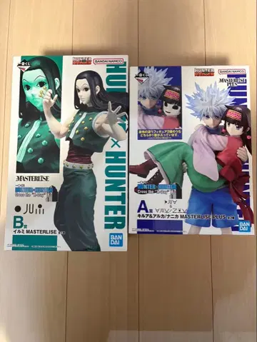 헌터 x 헌터 제일복권 A상, B상 피규어 세트 이르미 키루아 아르카