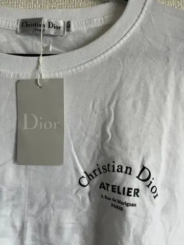 Christian ATELIER T셔츠 화이트