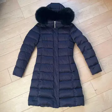 Herno 후드 부착 롱 다운 자켓