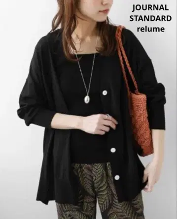 JOURNAL STANDARD relume 시어 니트 가디건