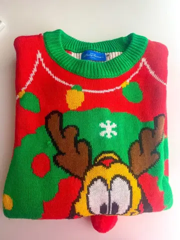 [ 완판템 ] 크리스마스 플루토 스웨터 M