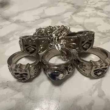 봉고레 반지 5세트