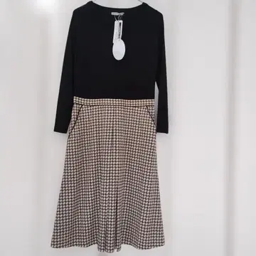 택 포함 새상품 DAMAC ollection 컬렉션 긴팔 원피스