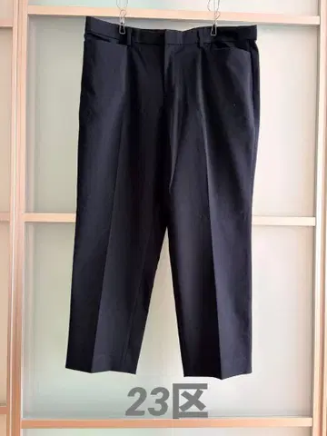 [택 포함 새상품] 23구 스트레이트 팬츠 블랙 50