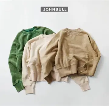 Johnbull 슬라브 쭈리 볼 케미컬 맨투맨 풀오버