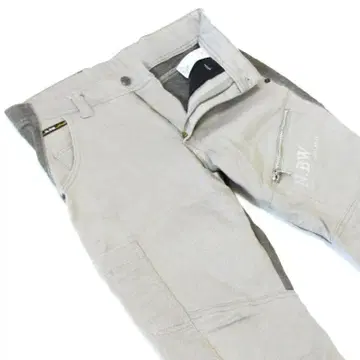 N.BW 에누비더블 다기능 데님 팬츠 S 사이즈 허리 약 78cm