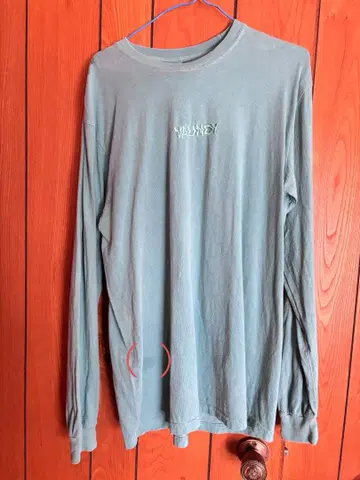 VAUNDY 꽃 점술 롱 T셔츠 M 사이즈