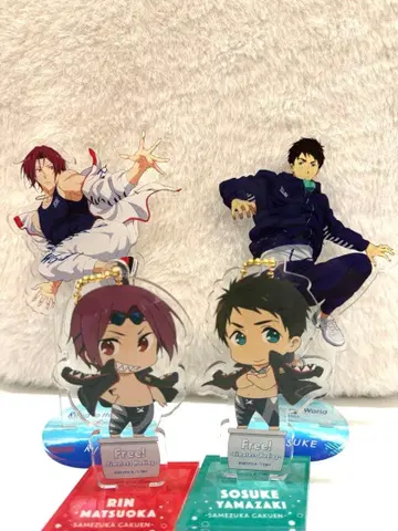 마츠오카 린 야마자키 소스케 아크릴 스탠드 4종 세트