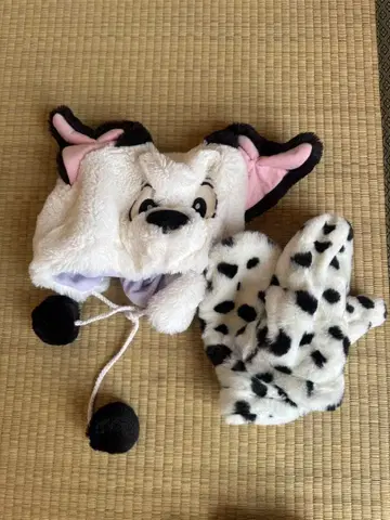 101마리 강아지 모자 및 장갑 세트