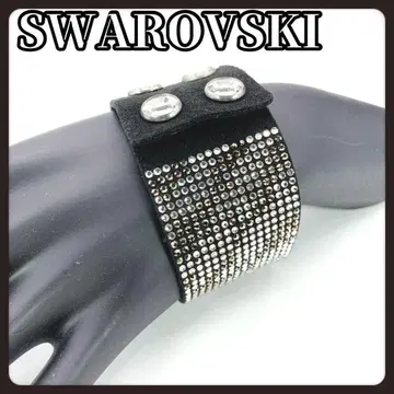 SWAROVSKI 스와로브스키 팔찌 큐빅 블랙