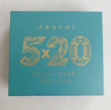 ARASHI 5x20 All the BEST!! 4CD+1DVD 포함