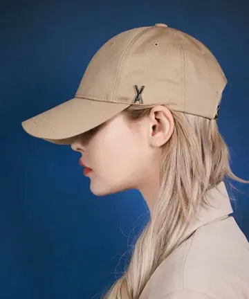 베이지 심플 캡