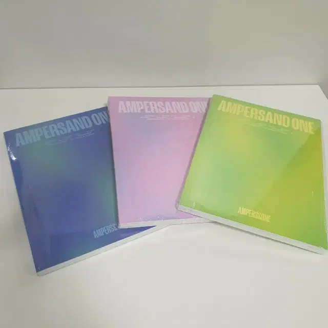 AMPERS&ONE 1st 싱글 앨범 미개봉 3종