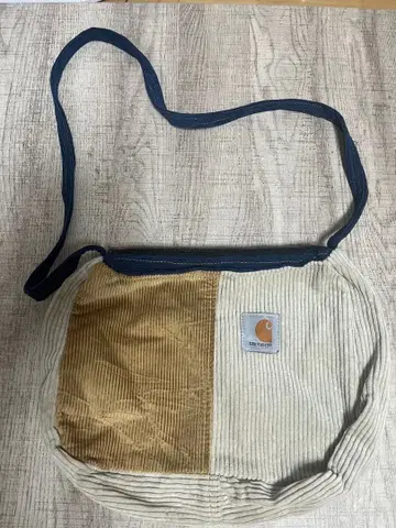 코듀로이 숄더백