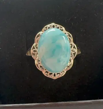 라리마 고품질 오벌컷 프리 반지