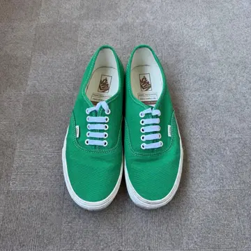 vans authentic 27cm 그린 그린 레어